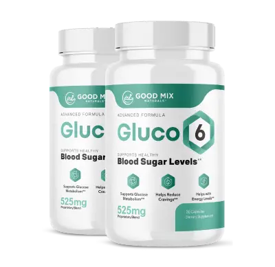 Gluco6 2 bottle package