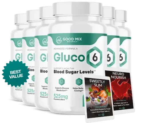 Gluco6 6 bottle package